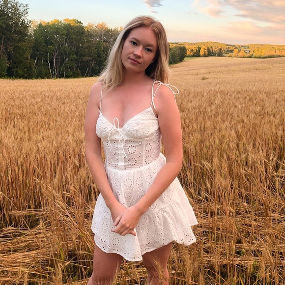 Sabo white eyelet dress - Picture 2 of 5